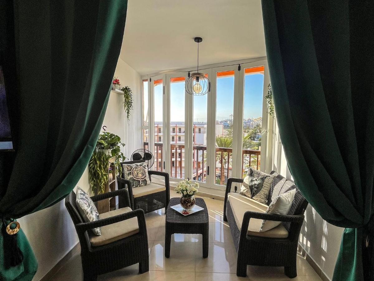 Luxory Dreamy Sunset, Seafront, Direct Access To The Promenade,Wifi,Pool,Free Parking Apartamento Los Cristianos  Exterior foto