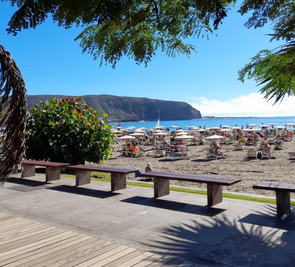 Luxory Dreamy Sunset, Seafront, Direct Access To The Promenade,Wifi,Pool,Free Parking Apartamento Los Cristianos  Exterior foto