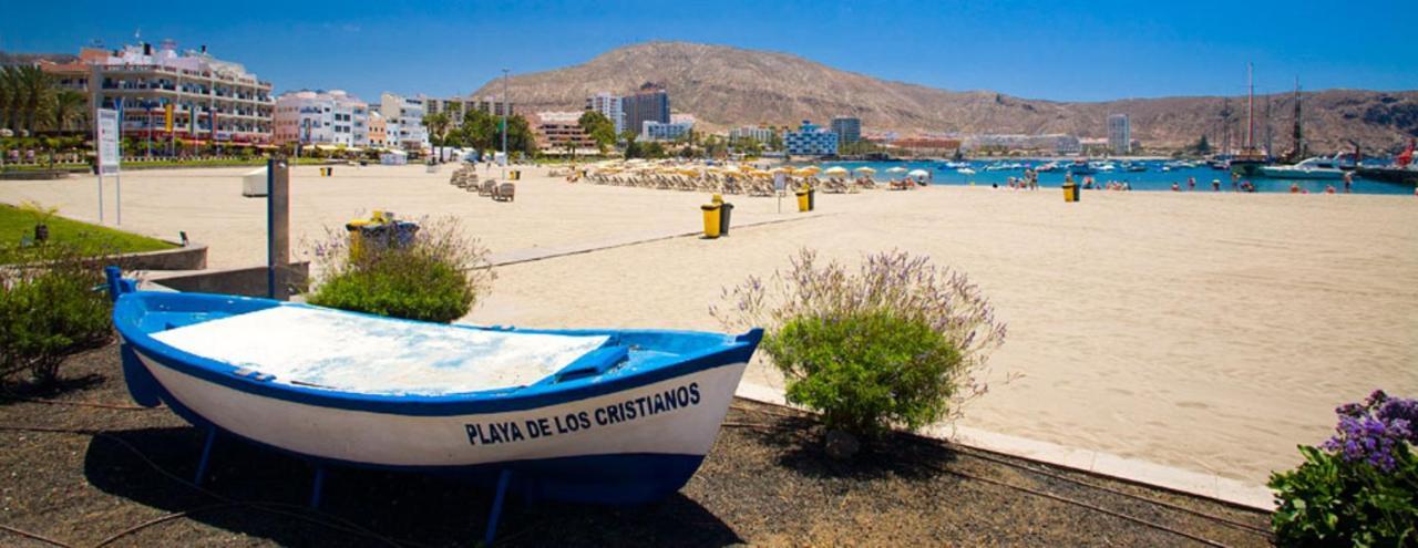 Luxory Dreamy Sunset, Seafront, Direct Access To The Promenade,Wifi,Pool,Free Parking Apartamento Los Cristianos  Exterior foto