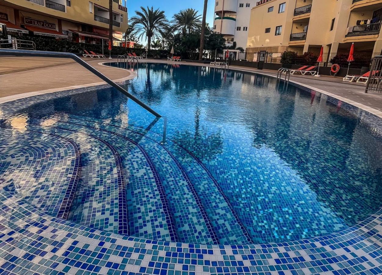 Luxory Dreamy Sunset, Seafront, Direct Access To The Promenade,Wifi,Pool,Free Parking Apartamento Los Cristianos  Exterior foto