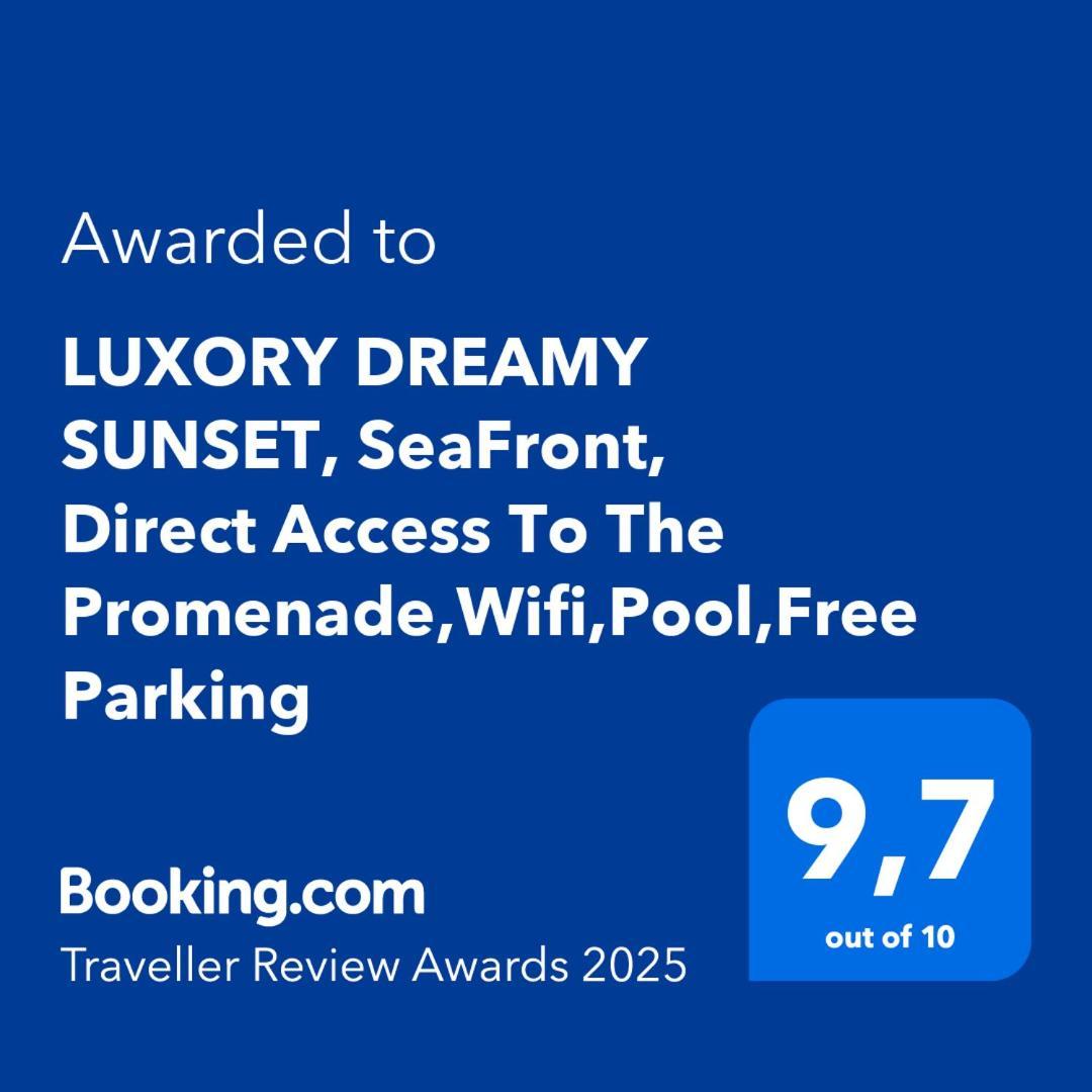 Luxory Dreamy Sunset, Seafront, Direct Access To The Promenade,Wifi,Pool,Free Parking Apartamento Los Cristianos  Exterior foto